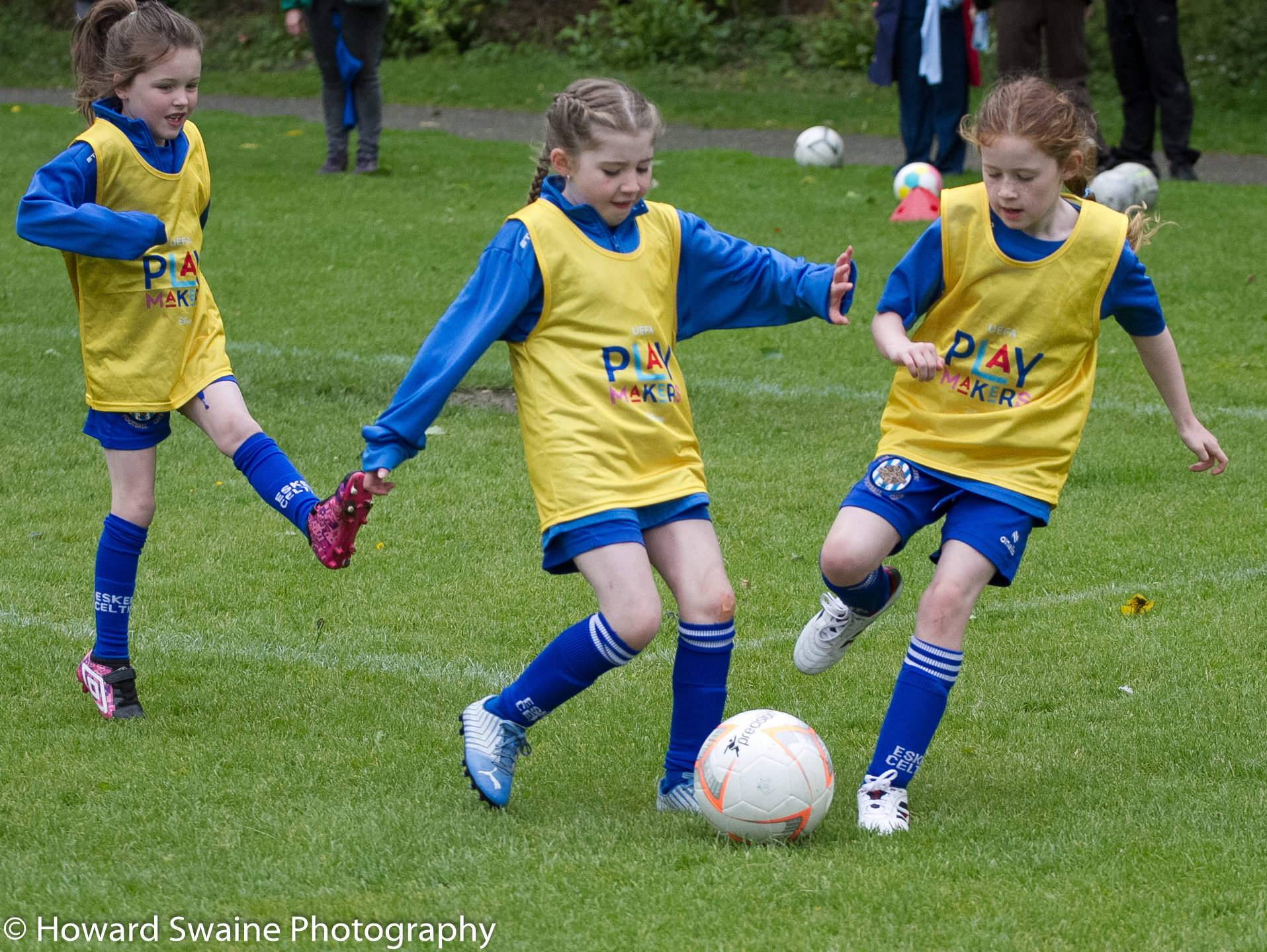 Girls Academy players training at Hermitage Park